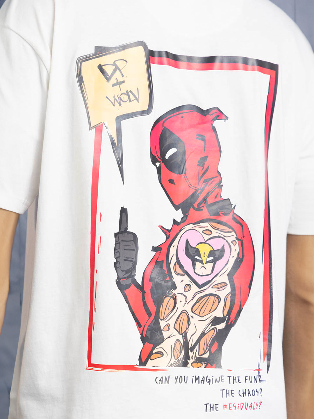 Deadpool & Woly Oversized T-Shirt