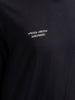 Oversized Crew Neck T-Shirt With Hd Print | Black