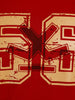 Vintage Varsity Style Graphic Tee | Red