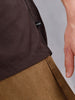 Casual Comfort Fit Shirt With Double Pockets | Brown