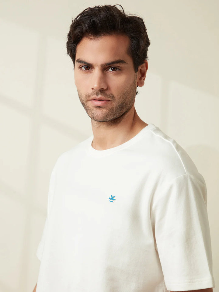 Heavy GSM Hazy Logo | White