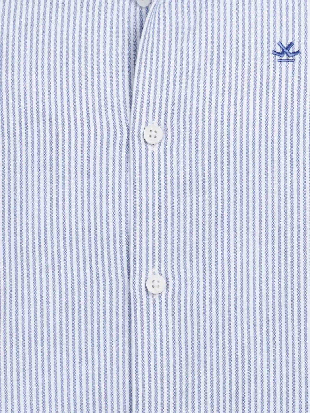 Solid Stretch Slim Fit Shirt | Blue