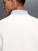 Men's Comfort Fit Zip-Up Sweatshirt |  White