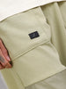 Tonal Colourblock Comfort Fit Jogger | Olive