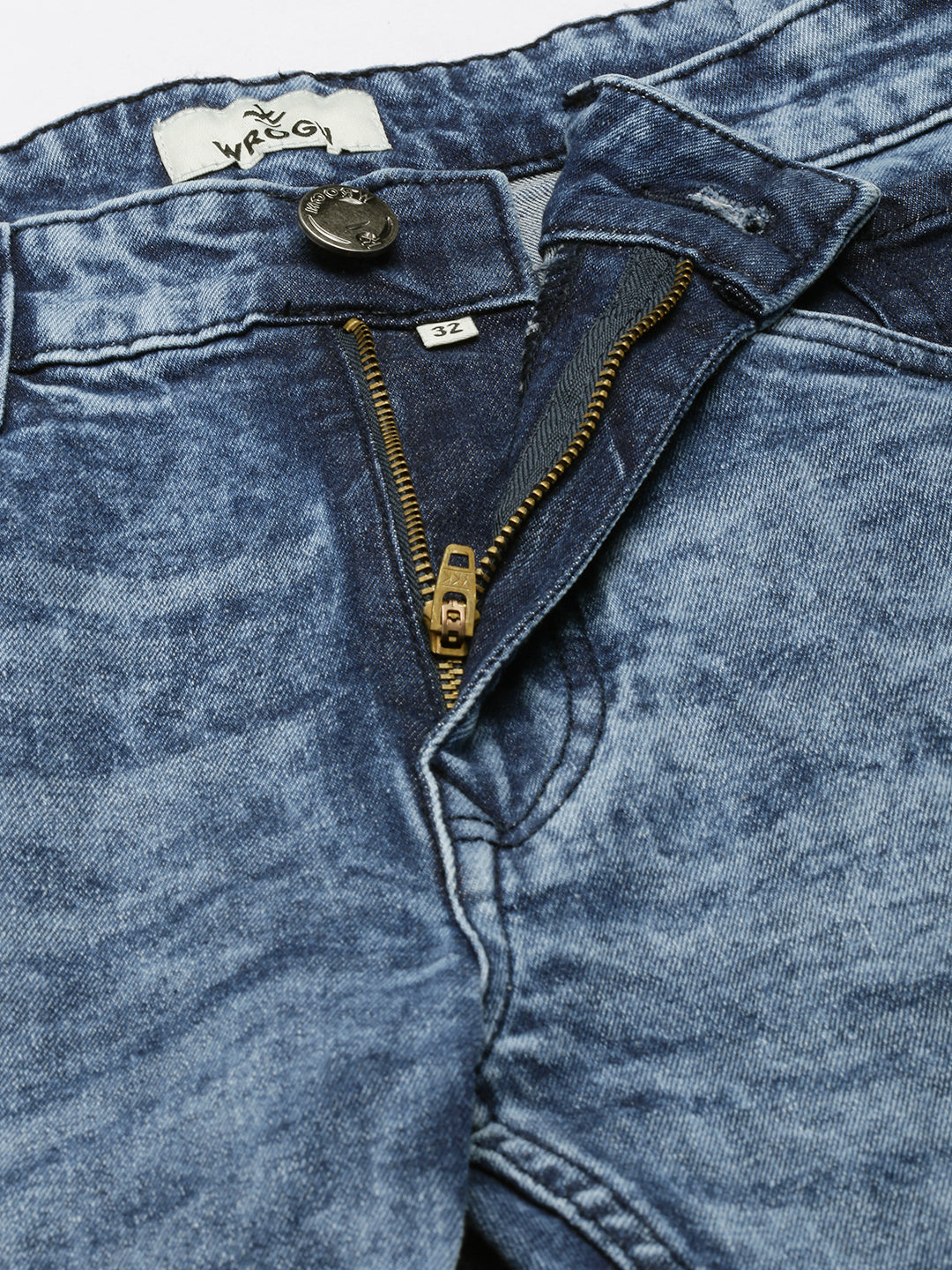 Vintage Washed Blue Jeans