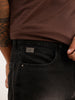 Distressed Heavy Fade Anti Fit Jeans | Dark Grey