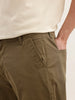 Anti Fit Solid Trouser | Olive