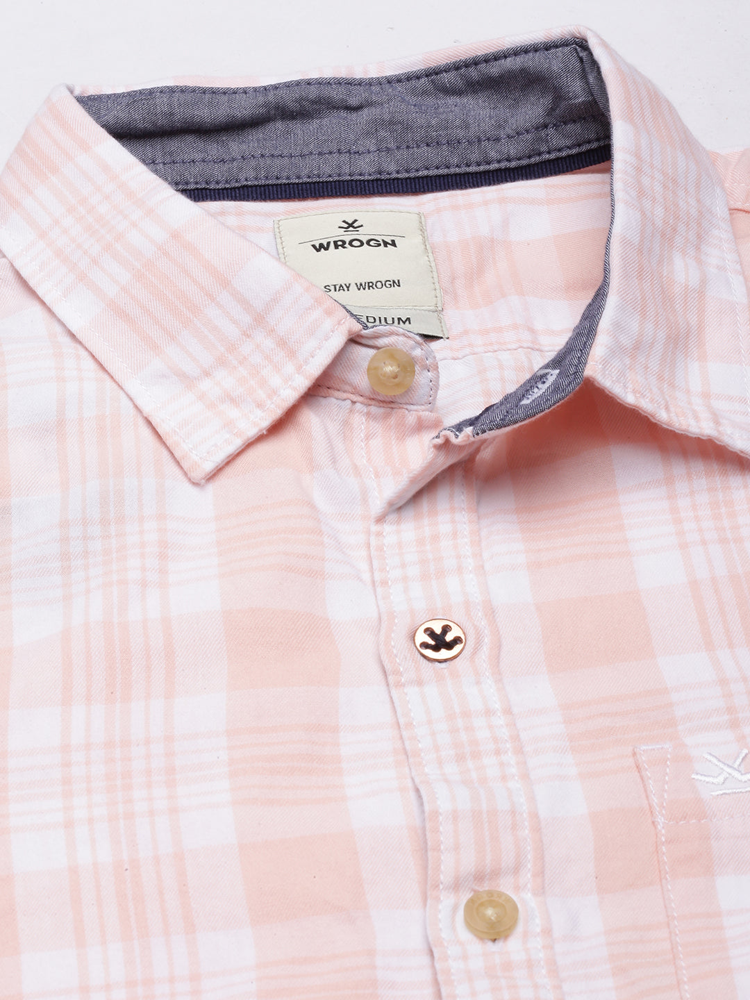 Light Checked Casual Shirt