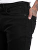 Classic Black Twill Woven Jeans