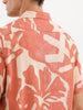 Classic Slim Fit AOP Shirt  | Beige