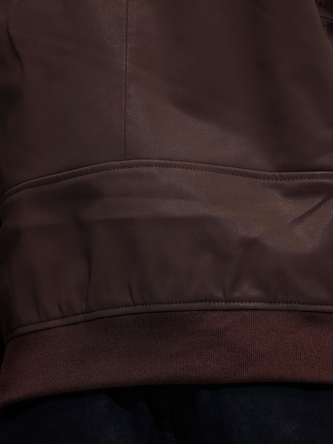 Wrogn Branded Men's Varsity Inspired Jacket  |  Brown