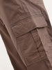 Classic Solid Cargo Trouser | Dark Grey