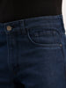 Anti Fit Faded Denim Jeans | Dark Blue