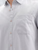 Classic Solid Slim Fit Casual Shirt | Grey