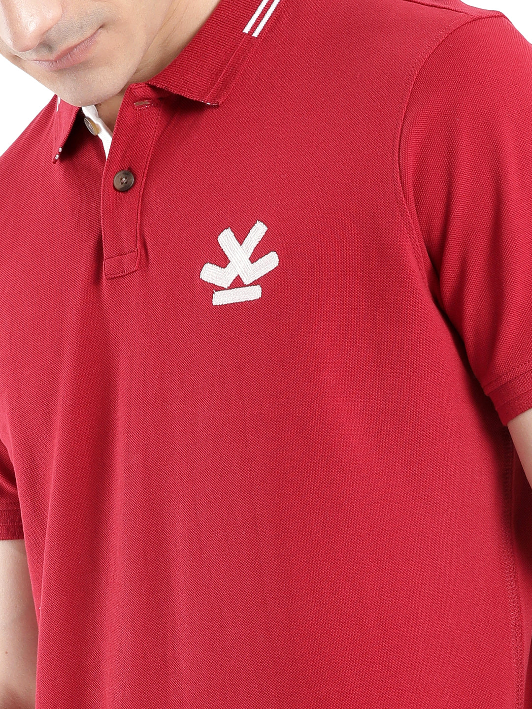 Red Tipping Polo T-Shirt