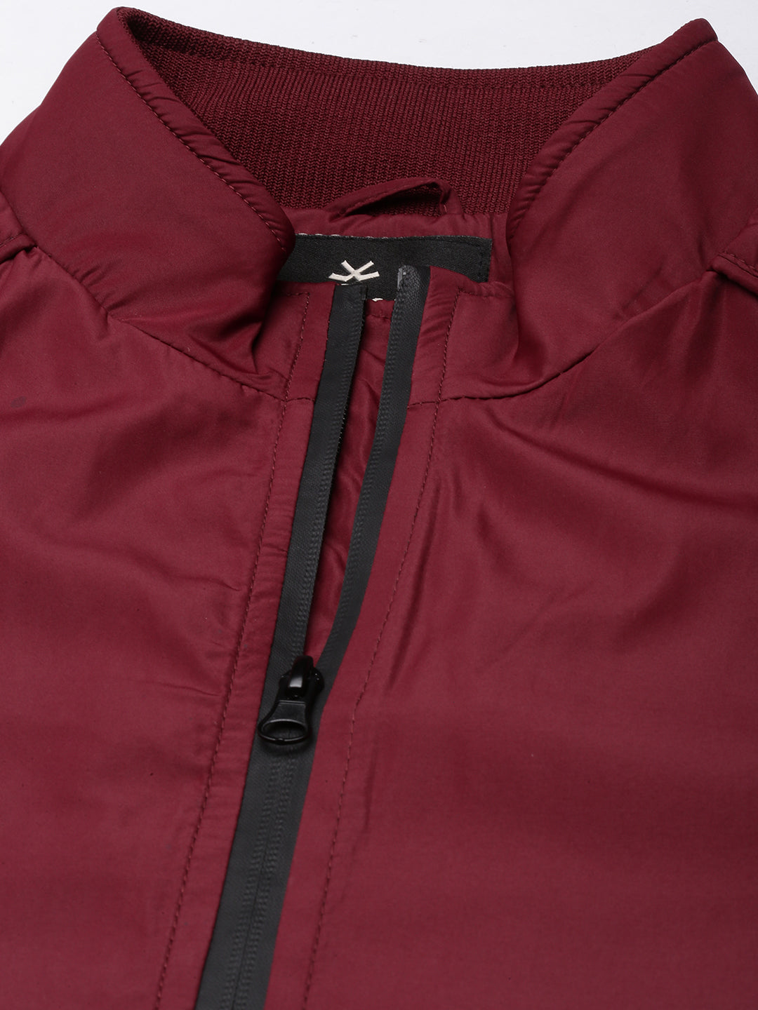 Solid Red Technical Jacket