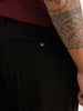 Classic Solid Slim Fit Trouser | Black