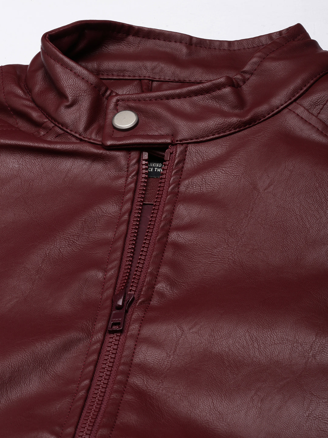 Ruggged Elegance Leather Jacket