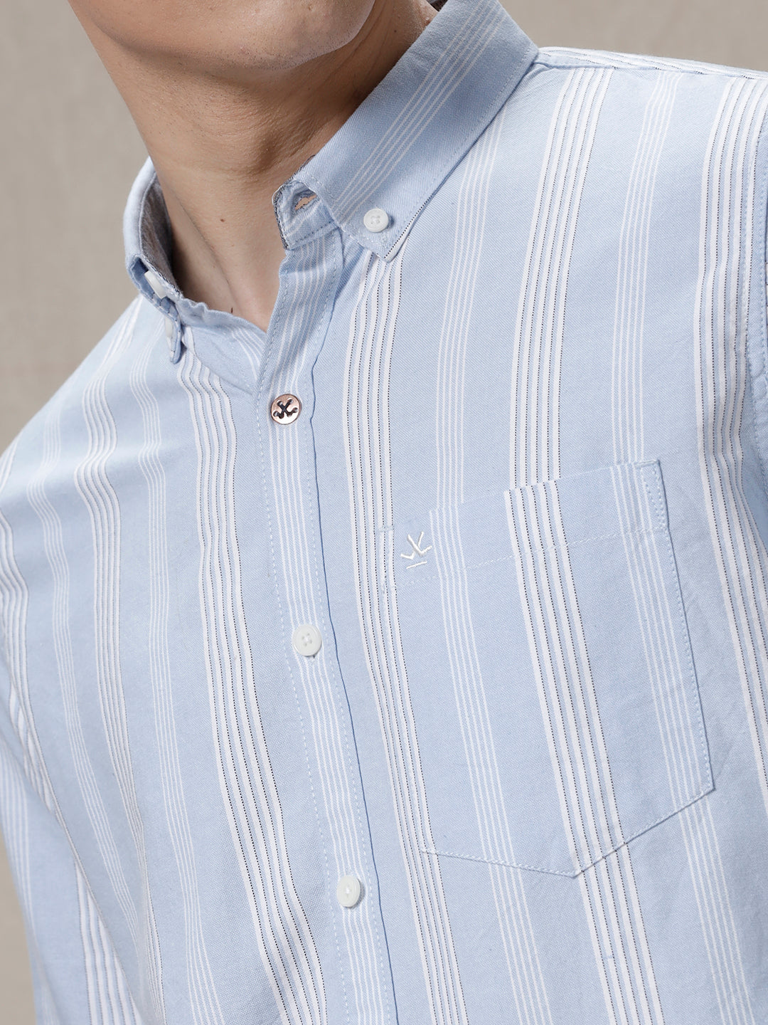 Stripes & Stripes Blue Shirt