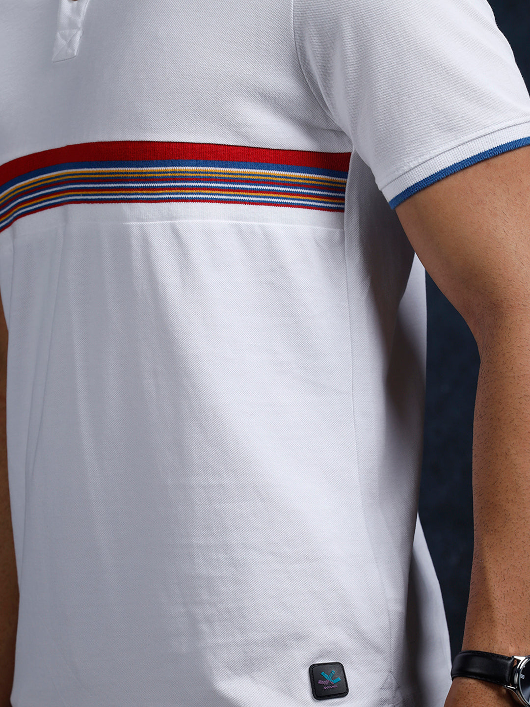 Select Stripes Polo T-Shirt