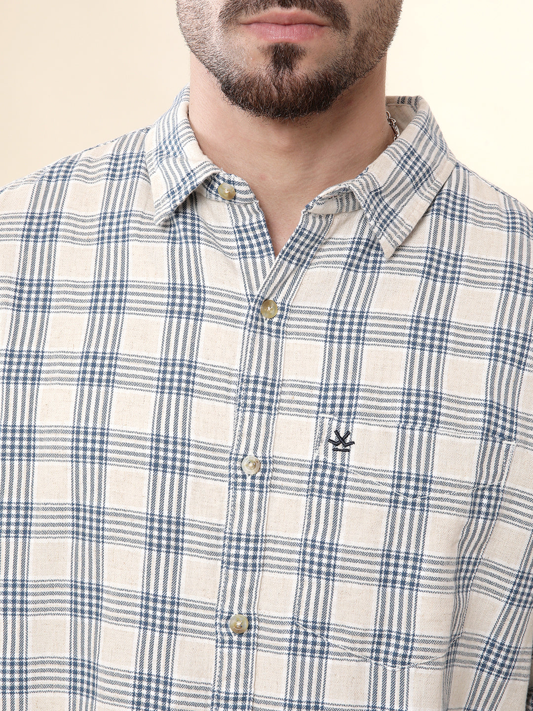 Blue Checks Prime Woven Shirt