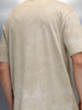 Washed Graphic Printed Oversized Fit T-Shirt | Khaki