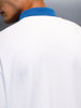 Men's Casual Oversized Fit Polo T-Shirt | White