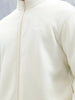 Men’S Solid Zip-Up Stand Collar Sweatshirt | Aloe Wash