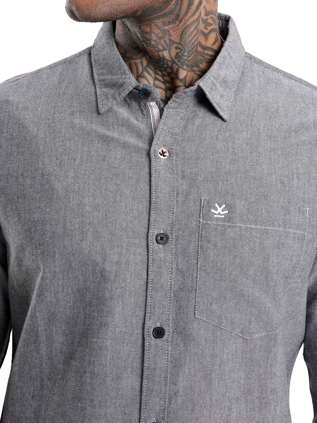 Premium Grey Slim Fit Shirt