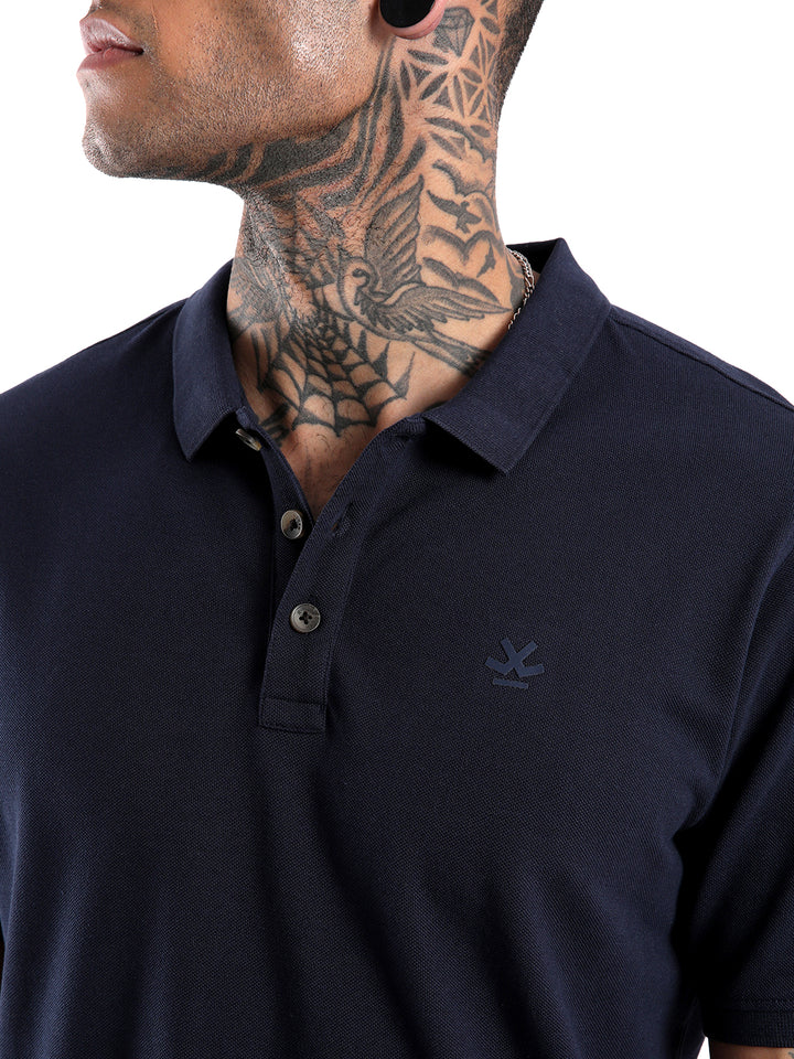 Navy Blue Timeless Polo T-Shirt
