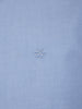 Classic Solid slim fit shirt with refined collar | Blue