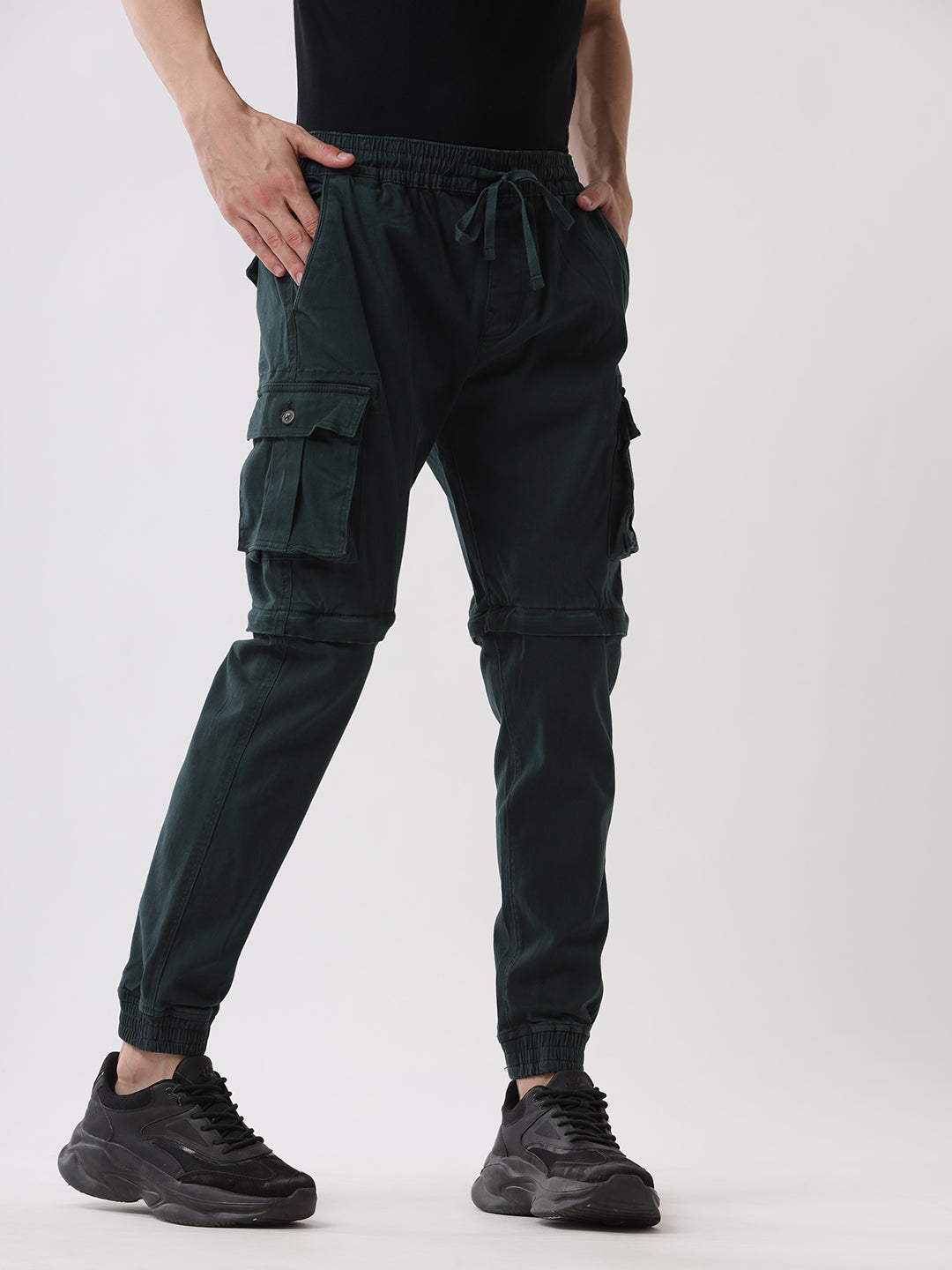 Grey Blend Straight Fit Trouser
