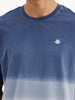 Comfort Fit Placement Printed T-Shirt | Blue