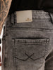 Slim Fit Heavy Faded Denim Jeans | Dark Grey | WUJN2632F