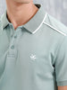 Polo T-Shirt With Contrast Trim Details | Green