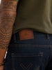 Slim Fit Faded Denim Jeans | Blue