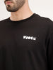 Oversized Backprinted T-Shirt | Black