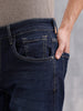 Men Casual Slim Tapered Fit Jeans | Med Stone