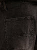 Classic Washed Loose Fit Carpenter Denim Jeans | Black