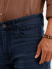 Faded Bootcut Denim Jeans | Blue