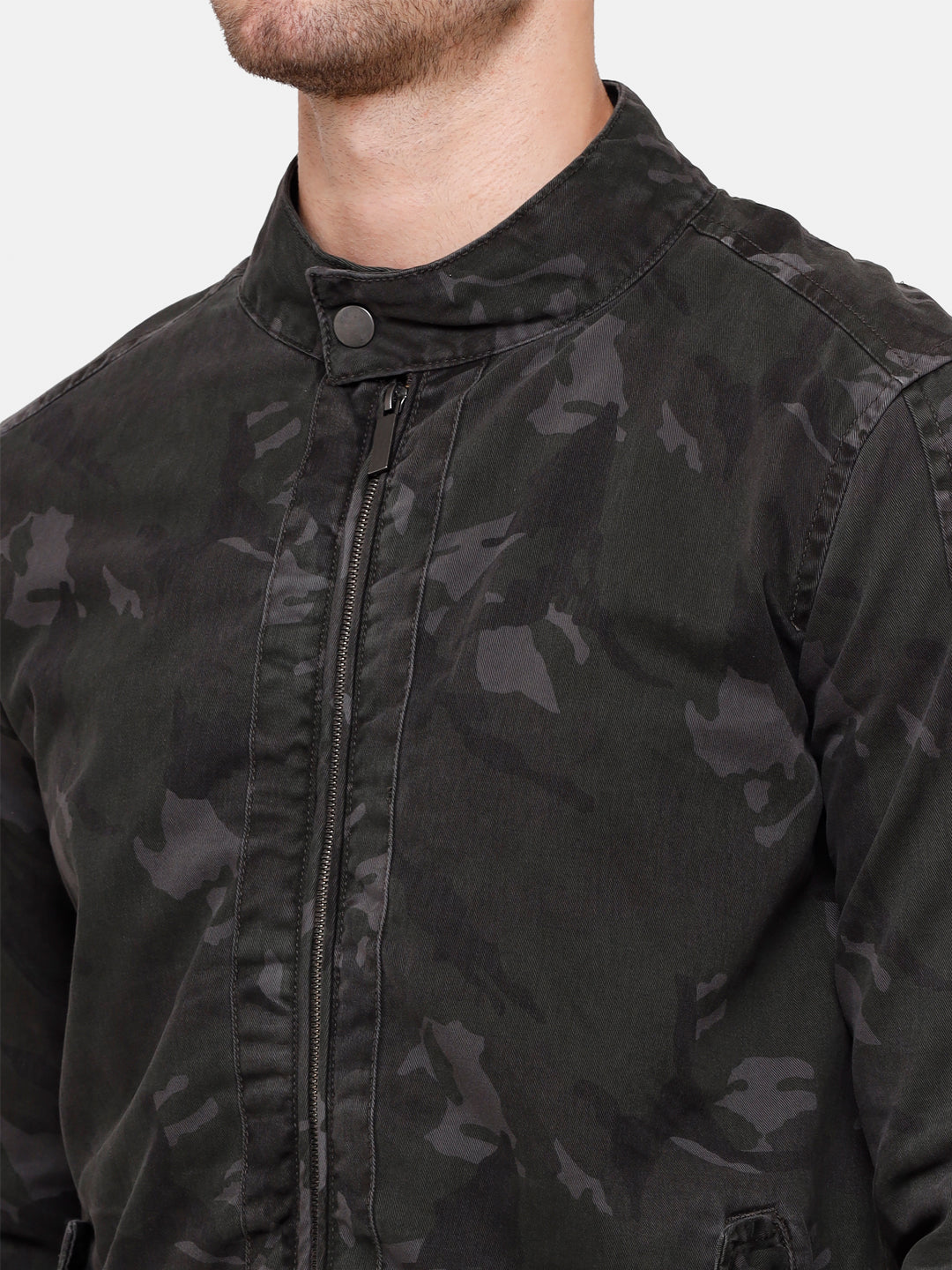 Prime Grey Camo Bomber Jacket