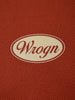 Men’s Retro Popcorn Textured Slim Fit T-Shirt | Maroon