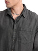 Classic Full Sleeves Black Shirt