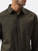 Premium Olive Casual Shirt