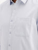 Regular Fit Solid Full Sleeve Shirt | Navy Blue | WWSH0863MAZ