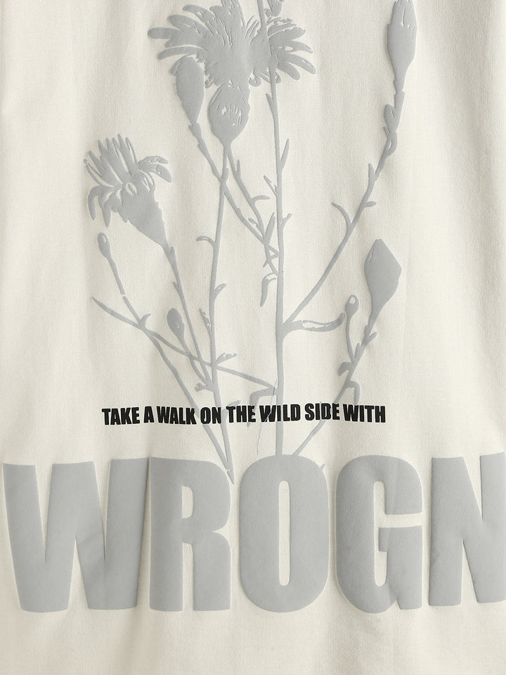 Solid Oversized Fit Polo T-Shirt | Beige