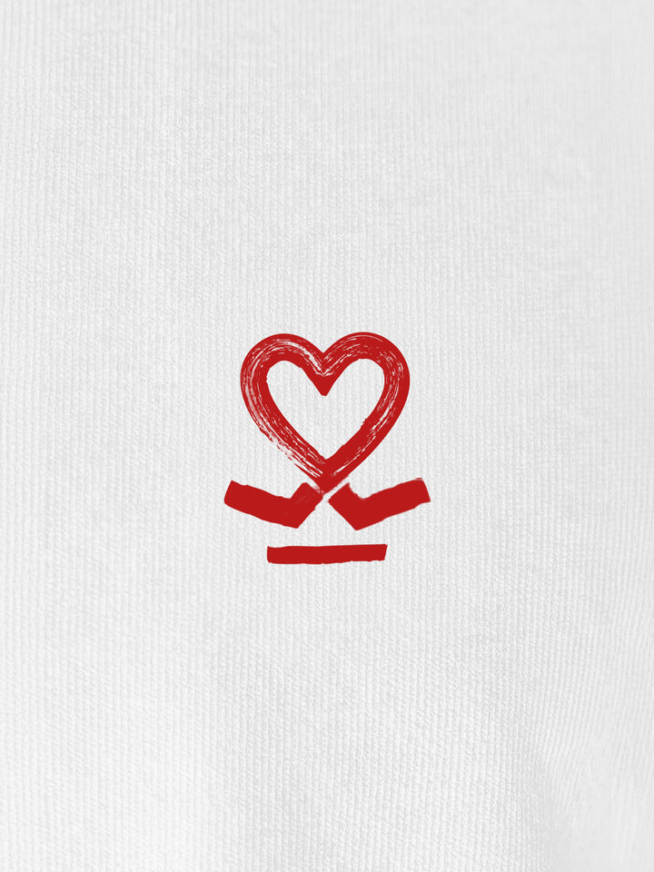 Slim Fit Limited Edition Valentine’s Tee | White