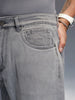 Men's casual anti fit jeans  | Grey