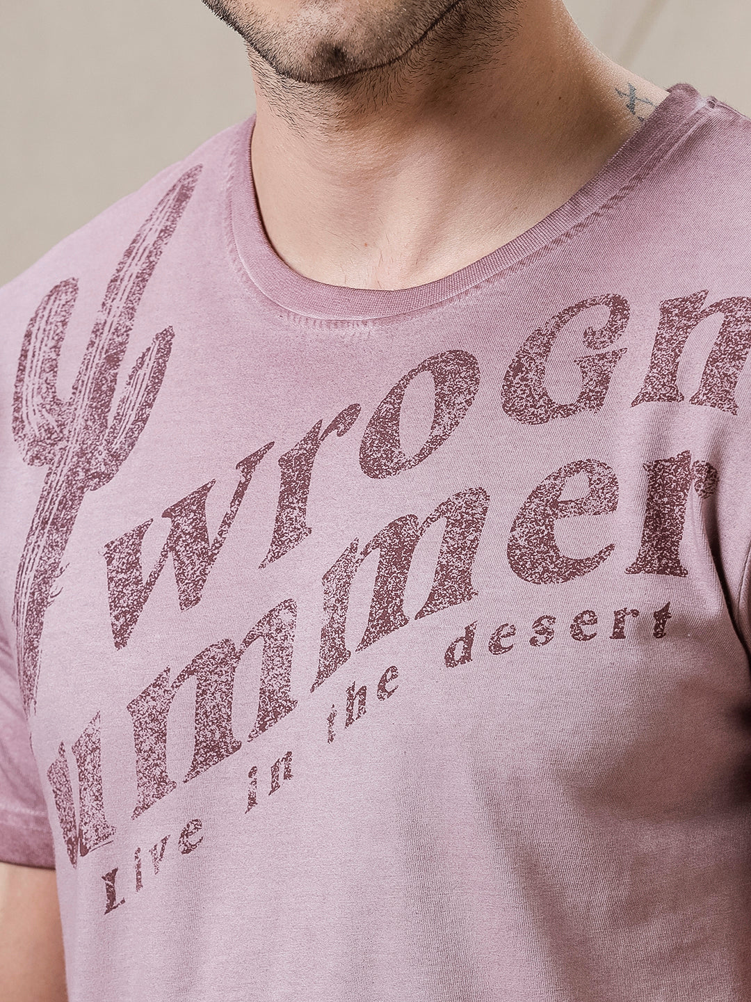 Wrogn Summer Print T-Shirt