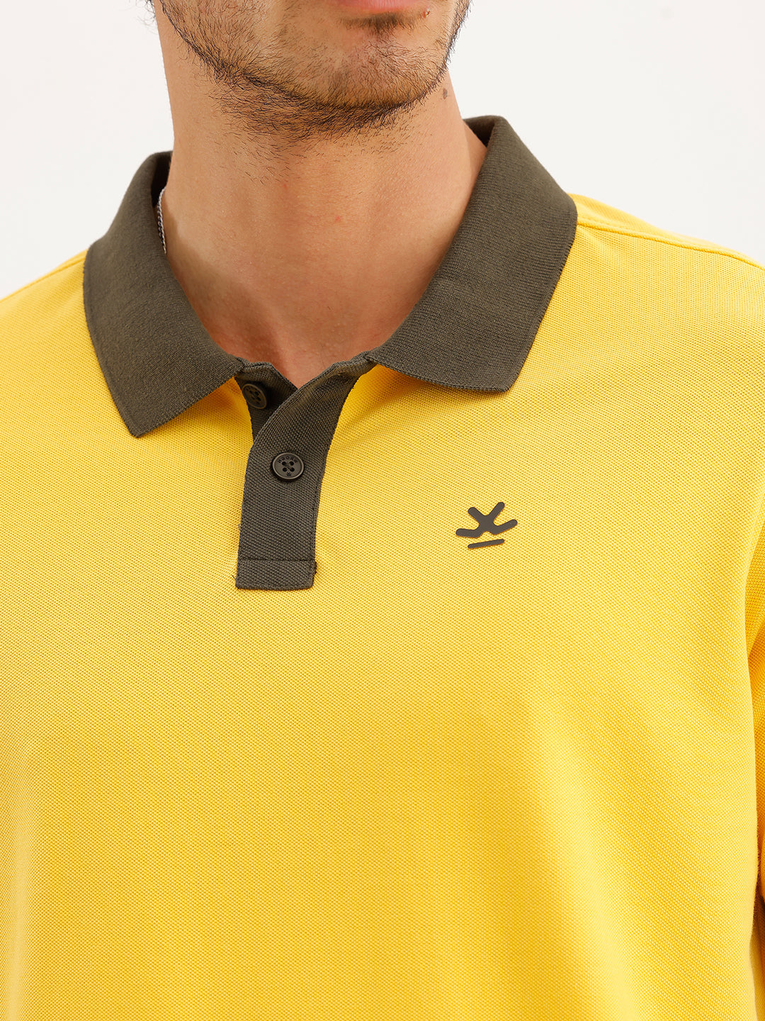 Comfort Fit Placement Printed Sweatshirt | Yellow | WWTS378F
